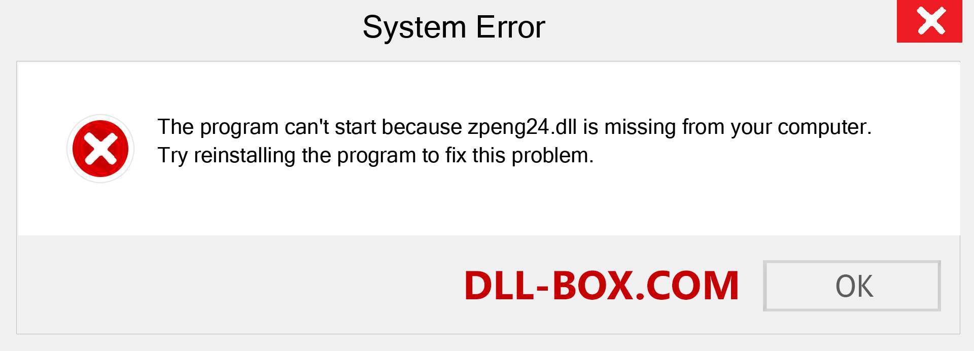  zpeng24.dll file is missing?. Download for Windows 7, 8, 10 - Fix  zpeng24 dll Missing Error on Windows, photos, images